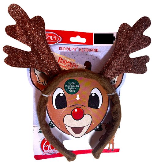 Rudolph the Red-Nosed Reindeer® Antler Headband - Christmas - Halloween 11z Rudolph the Red-Nosed Reindeer® Antler Headband - Christmas - Halloween 11z