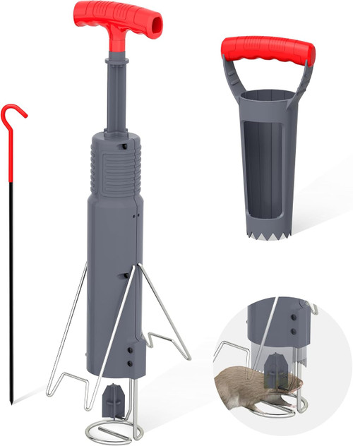 Gopher Trap Set, Mole, Mice, Effective Control, Garden + Farm Trapping 19z