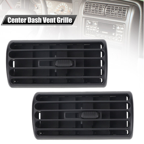 2PC CENTER DASH A/C HEATER AIR VENT OUTLET 5FS10LAZAB 1997-01 JEEP CHEROKEE 12z