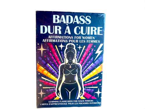 BADASS AFFIRMATIONS FOR WOMEN - Learning Flashcards for Inner Powers 13z