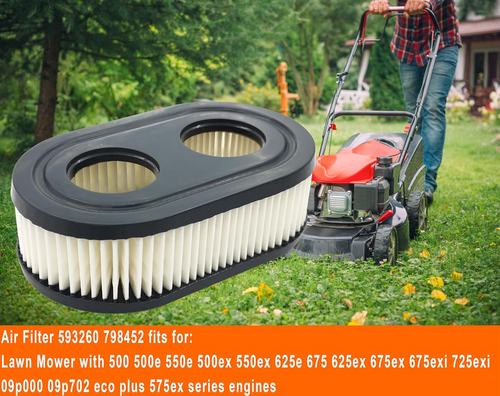 Air Filter Kits for Briggs And Stratton 798452 593260 5432 5432K Lawn Mower 12z