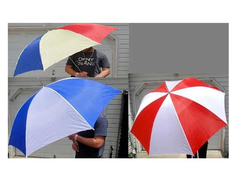 Golf Double-Rib 60" Umbrellas (Opens up to Enormous 60" umbrella)