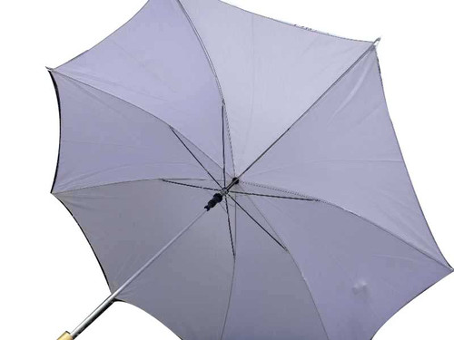 42" Silk Automatic Pearly White Bridal Wedding 42" Umbrellas