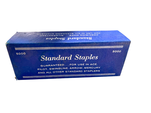 10x Box 5000 Standard Staples = 50,000 for Swingline, Pilot, Arrow Staplers 15z