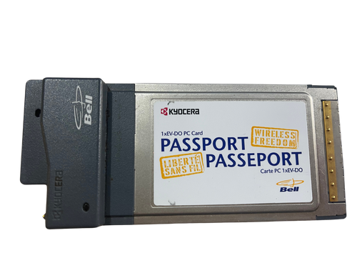 Kyocera Alltel Passport KPC650 PC Card PCMCIA EVDO 400-700Kbps (missing antenna)
