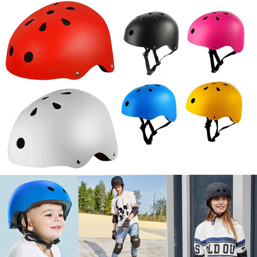 Adult Child Bicycle Cycle Bike Scooter BMX Skateboard Multi-Sport Helmet 17p