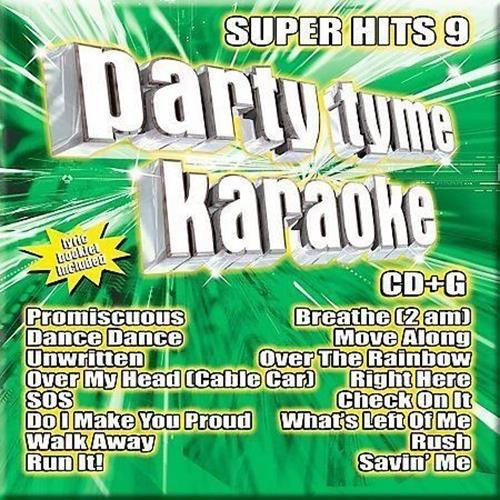 2006 Party Tyme Karaoke Super Hits 9 inc Taylor Hicks, Kelly Clarkson songs 10z