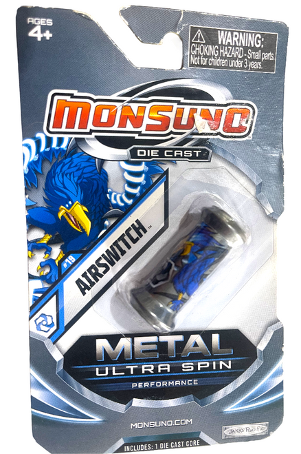 Monsuno Die Cast Metal Ultra Spin Performance Core AIRSWITCH #19 Wave 2 / 10z