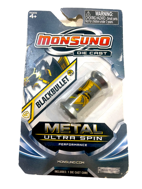 Monsuno Die Cast Metal Ultra Spin Performance Core BLACKBULLET #05 Wave 2 / 10z