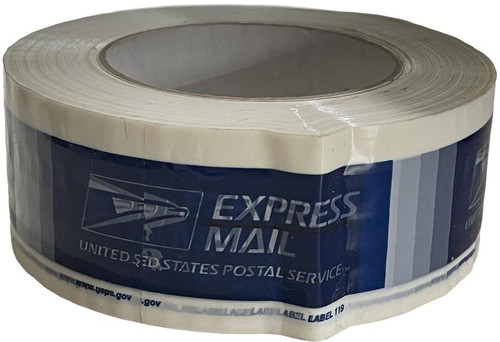 1 Roll VINTAGE 1990s RARE USPS Logo EXPRESS MAIL Packing Shipping TAPE 15z