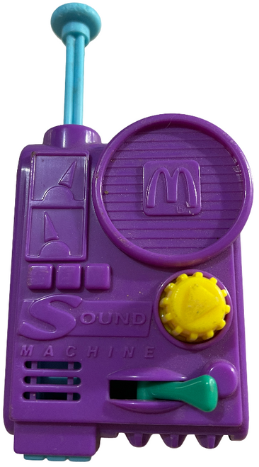 1993 Vintage McDonalds Toy Sound Machine - Very Rare Happy Meal Toy 9z