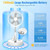 Portable Foldable Retractable Oscillating 9" Fan 7200mah Battery usbC NR pd 20z