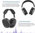 HeadMounted BT Headset/Wireless Stereo Headset/Active Noise Cancelling PK pd 12z