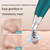 Electric Blackhead Remover Cleaner Face Diamond Pore Vacuum Suction WHITE pd 12z