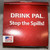 Drink Pal Indoor/Outdoor Coasters (1 box of 2) Blue, Protect Surfaces 10z
