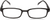 Foster Grant Men's Boston Black Polarized Square Readers 2.00 9z