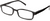 Foster Grant Men's Boston Black Polarized Square Readers 2.00 9z