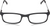 Foster Grant Mens KRAMER BLK BLACK E.Readers Reading Glasses BLUE LIGHT 2.50 10z
