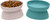 Kitty City Raised Cat Bowls, Small Bowl 2pk (Blue Pastel) for Water and Food 10z
