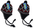 2-PK Peruvian BLACK Peru Winter Hat/Girls Boys/Ear Flaps, Warm Fleece Lined 14z