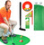 HuoBi TOILET GOLF-Perfect Putting Game for Avid Golfers+DO NOT DISTURB Sign 12z