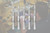 5pk 7" Long Medium SerratedTip Straight Tweezers Electronics Jewelry Utility 12z