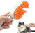 4-In-1 Electric Pet Brush - Steam, Massage & Hair Removal for Dogs/Cats 18z