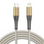 3ft 30W Type C USB-C to 8pin DataSync Charging Cable compatible with iphone 5-14