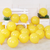 72-pk of Premium Quality Yellow Latex Rubber Party Balloons- Eco-Friendly Latex