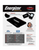 Energizer XP1000 Black Power Bank for OLDER Cell Phones (30pin, micro-usb) 15z