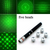 Black Beast® Pro Grade 5-HEAD 5mw GREEN Beam Laser Pointer Blemish to Finish/13z