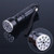 SILVER CONSTANT ON RED LASER POINTER /Laser STAYS ON + HAS 15-Led Flashlight 18z