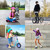 Adult Child Bicycle Cycle Bike Scooter BMX Skateboard Multi-Sport Helmet 17p