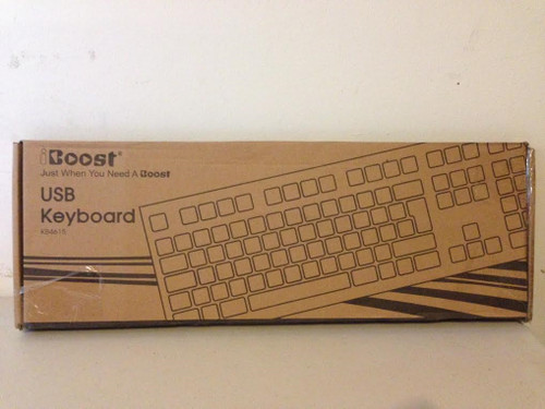 Price Shown Includes USA Shipping / iBoost USB Keyboard model #kb4615
