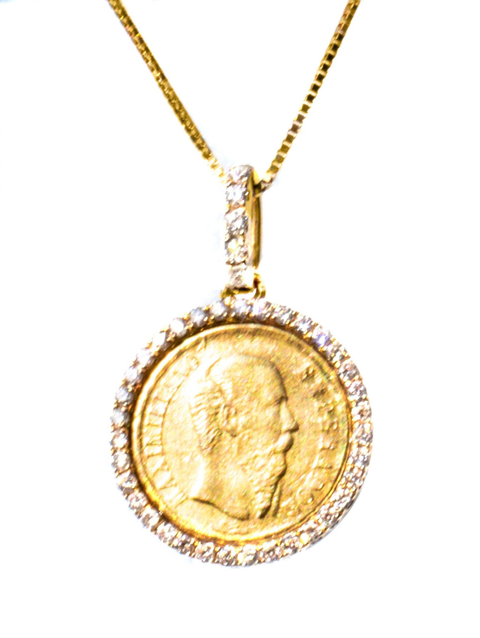 1865 Emperor Maximiliano Gold Coin 