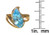 Vintage Fancy Cut Blue Topaz Ring Vintage Fancy Cut Blue Topaz Ring