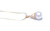 Large Natural South Sea Pearl & Diamond 18K Pendant with Chain
