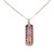 Huge 23 ct Morganite and Diamond 18K Pendant with Chain