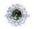 2 ct Natural Alexandrite and Diamond 18K Ring