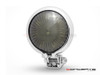 Chrome Mini Bates LED Stop / Tail Light - Smoked Lens