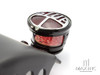 Black Curved Side Mount Miller LED Stop / Tail Light