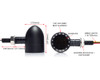 3 in1 Motorcycle Turn Signal | Tail Light | Stop Light | LED - Fronts Rears Both