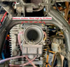 Single carb conversion for XT600E. Boost performance & throttle response with Mikuni TM38 Flatslide. Fits 1990–1995 models with side-facing air boots.