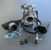Mikuni TM42 | MuZ MZ Skorpion 660 | Pumper Single Carb Conversion Kit | LH Throttle
