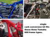 Yamaha Kick Start TT XT600 Mikuni TM38 Flatslide Single Carb Conversion Kit