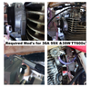 Yamaha Kick Start TT XT600 Mikuni TM38 Flatslide Single Carb Conversion Kit