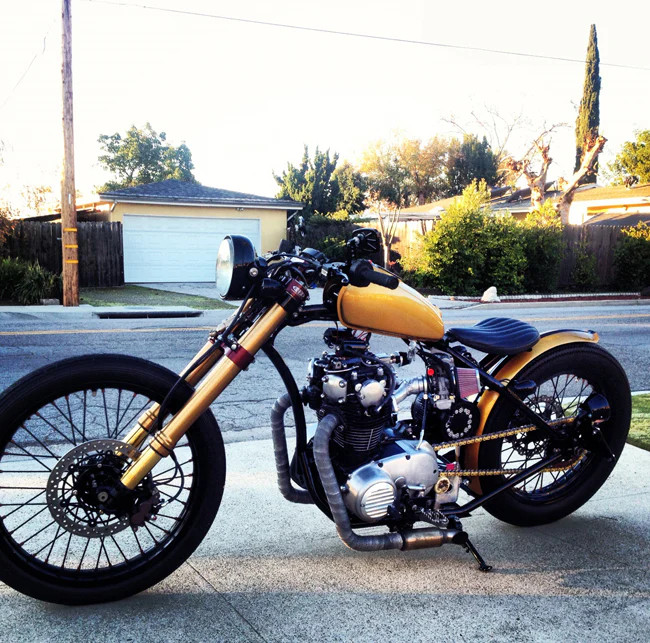 XS650 generator cover - Speed Moto Co