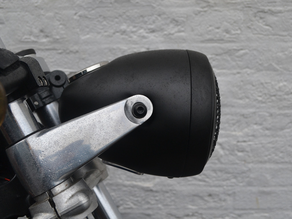 GPS Motorcycle headlight Vintage Teardrop Retro Classic speedometer