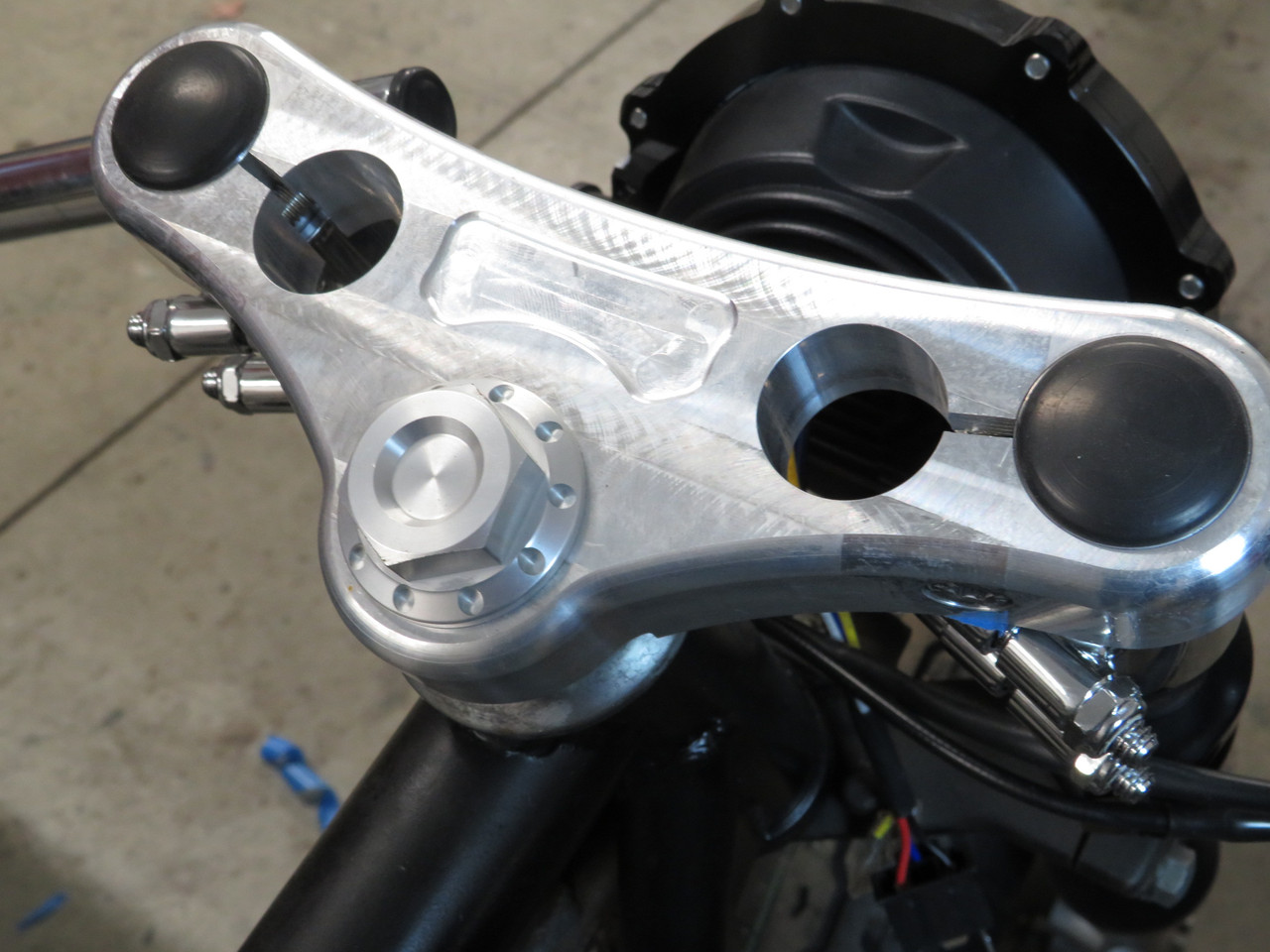KZ400 Top Triple Clamp | Billet Top Clamp | Replacement Triple Clamp |