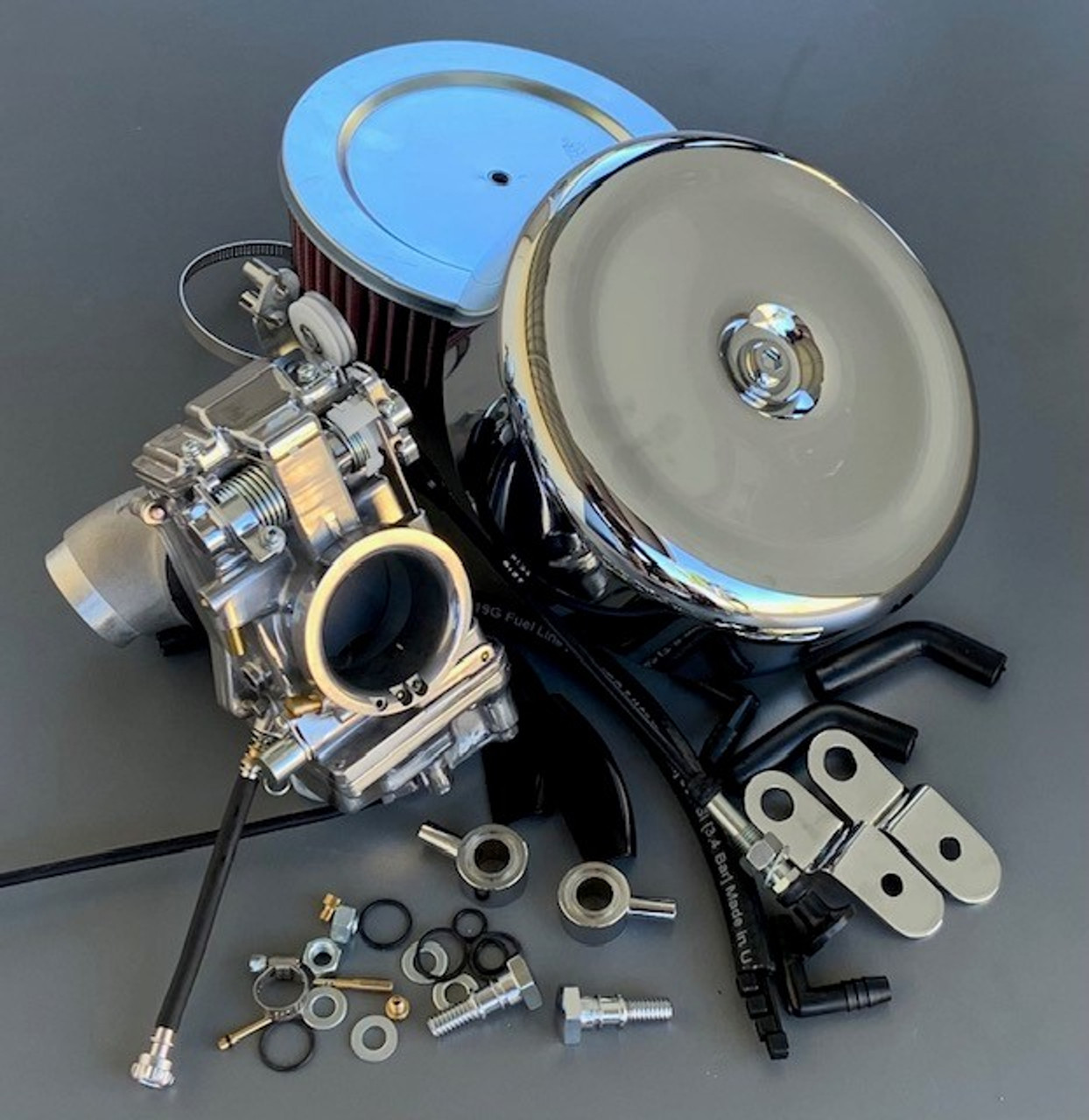 Mikuni HSR45 Total Carburetor Kit For Harley 95 Twin Cam